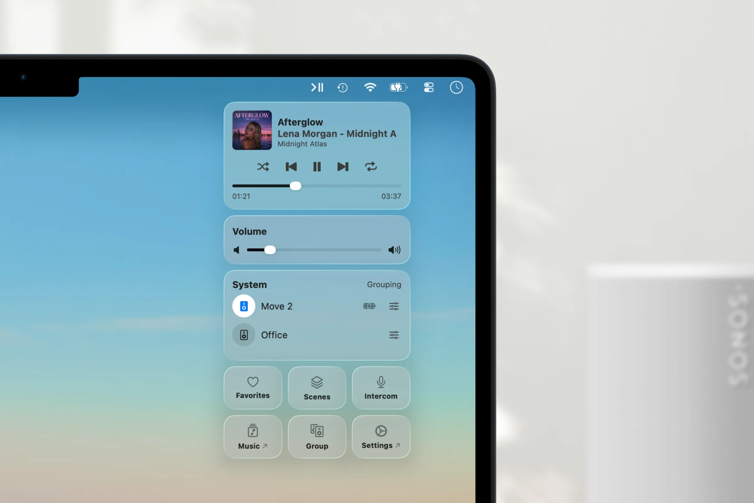 Menu Bar Controller for Sonos preview