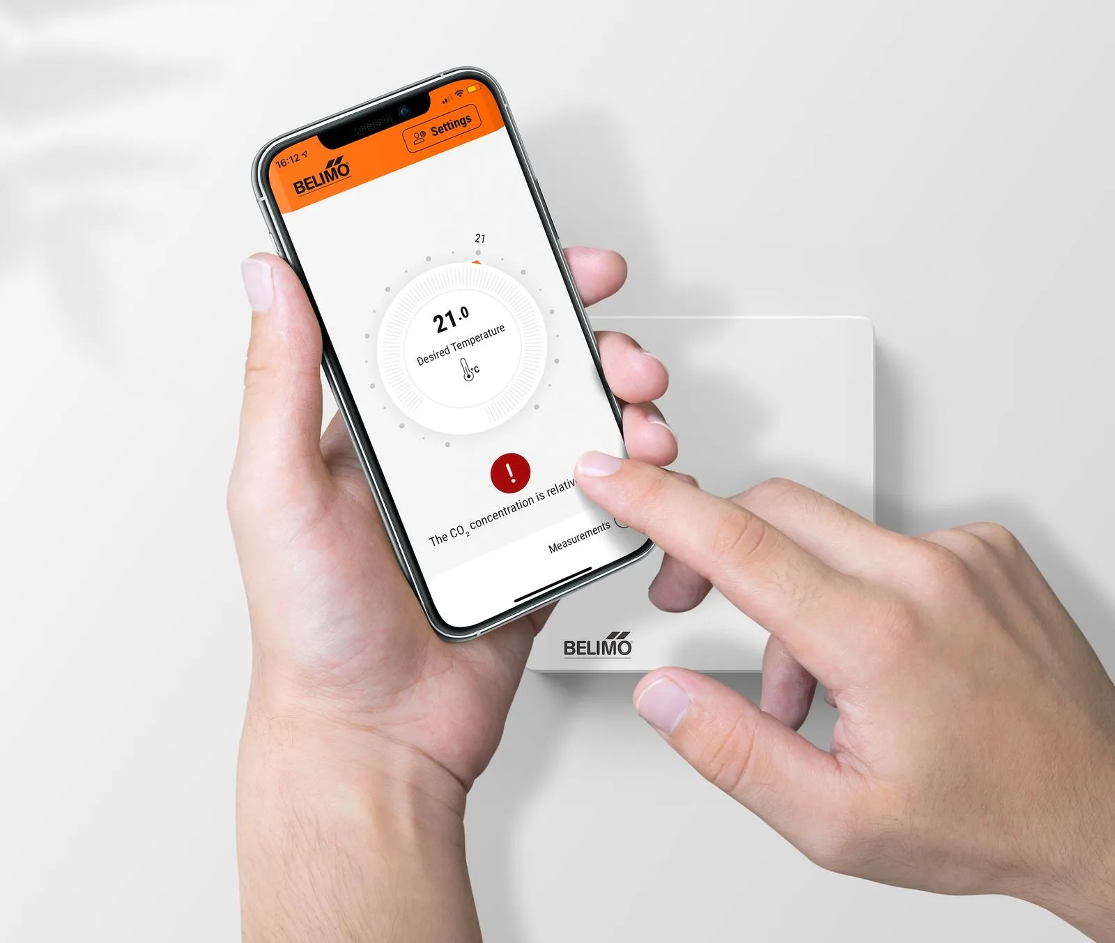 Belimo Display App — alternate view