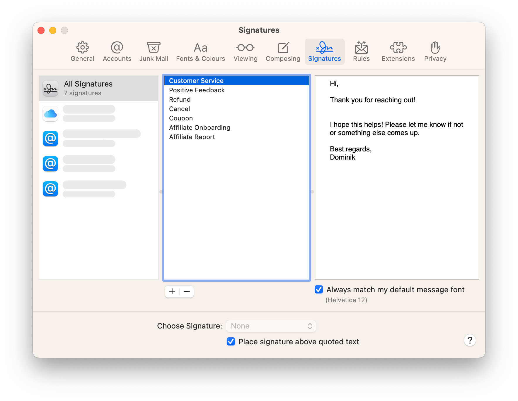 The Simplest Way to Create Email Templates in Apple Mail